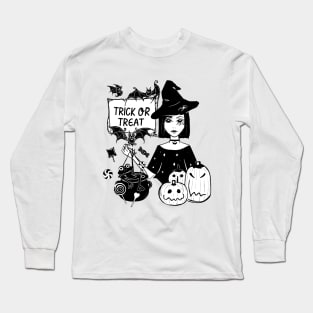 Trick or Treat - Halloween Long Sleeve T-Shirt